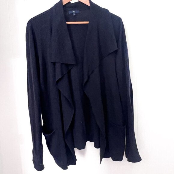 GAP knit waterfall open cardigan - Picture 1 of 8